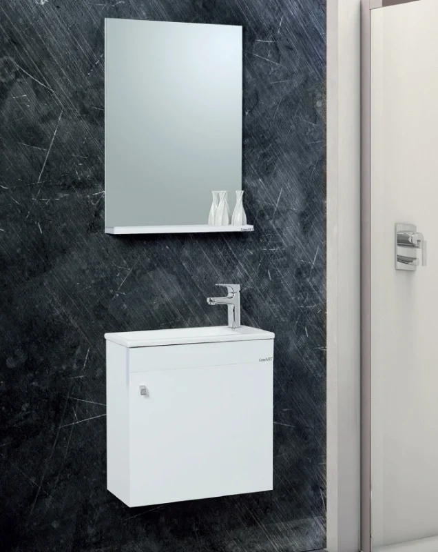 LİNEART İNCİ 50cm TAKIM BANYO DOLABI